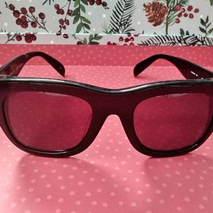 Alexander McQueen Black Sunglasses